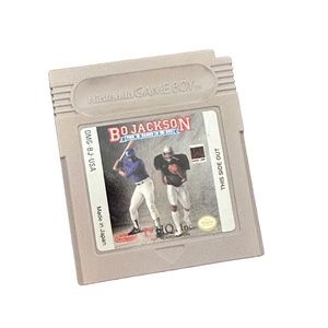 Bo Jackson Hit and Run ORIGINAL GAMEBOY GAME Tested! Authentic!